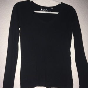 Black Long Sleeve Undershirt